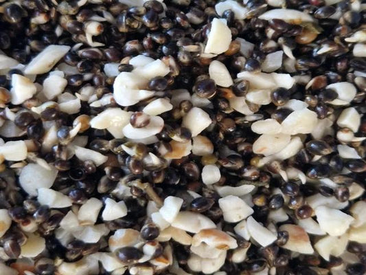 Hemp and Crushed Peanuts